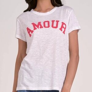 Elan  Amour Short Sleeve Top L